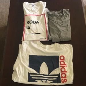 T-Shirt Grab Bag!! 3 Men's Shmedium T-Shirts!